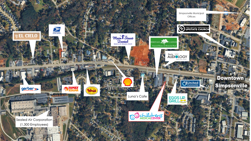 More Photos Of 307 N Main St, Simpsonville Medical For Sale