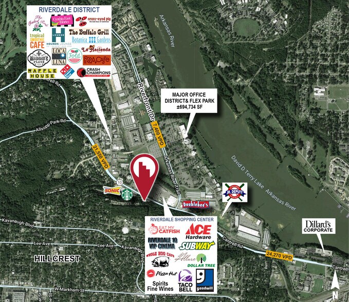 More Photos Of 2725 Cantrell Rd, Little Rock Medical For Lease