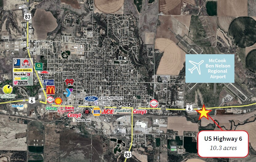 More Photos Of U.S. Highway 6, McCook Land For Sale