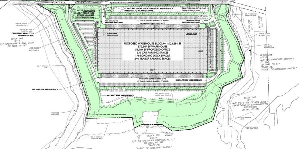Primary Photo Of 1140 Courses Landing Rd, Carneys Point Warehouse For Sale