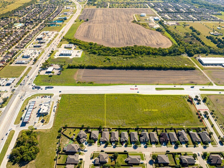 More Photos Of NWC Hwy 205 and Endeavour Boulevard, Lavon Land For Sale