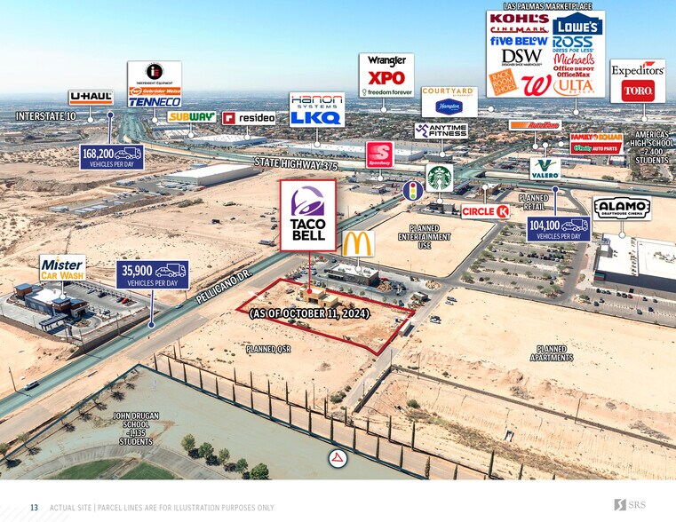 More Photos Of 12367 Pellicano Dr, El Paso Fast Food For Sale