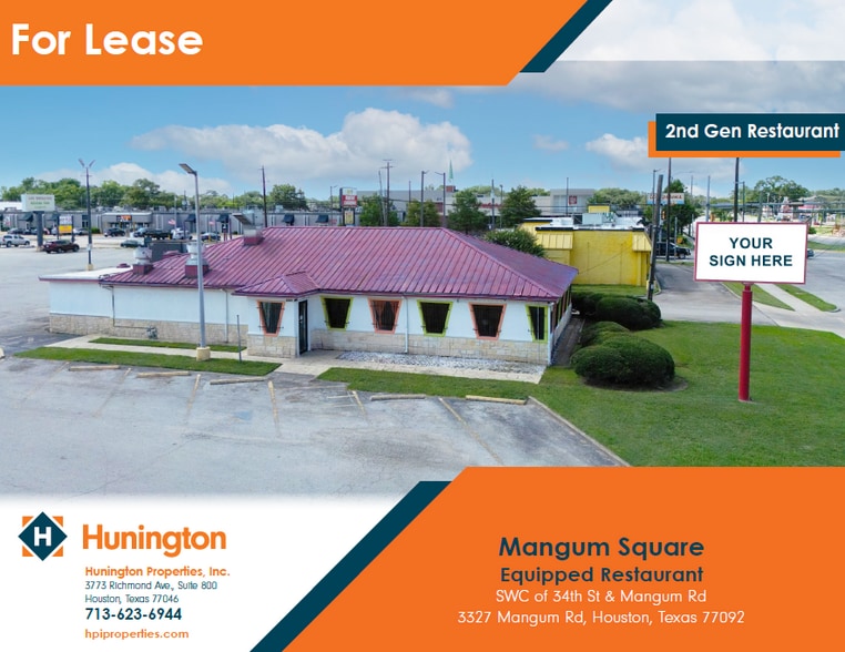 Primary Photo Of 3327 Mangum Rd, Houston Freestanding For Lease
