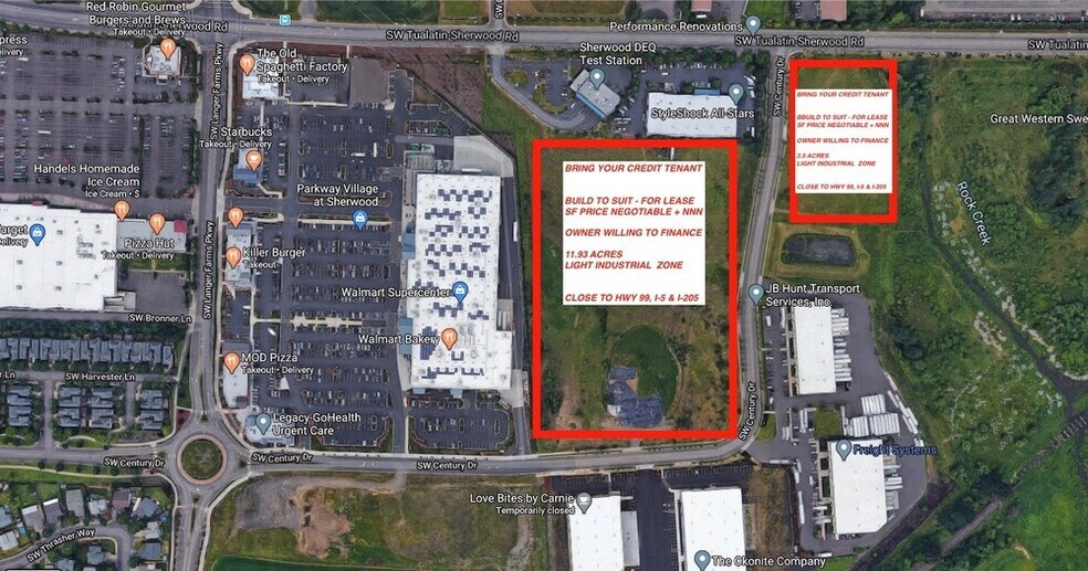 Primary Photo Of 14816 Century Dr, Sherwood Land For Lease