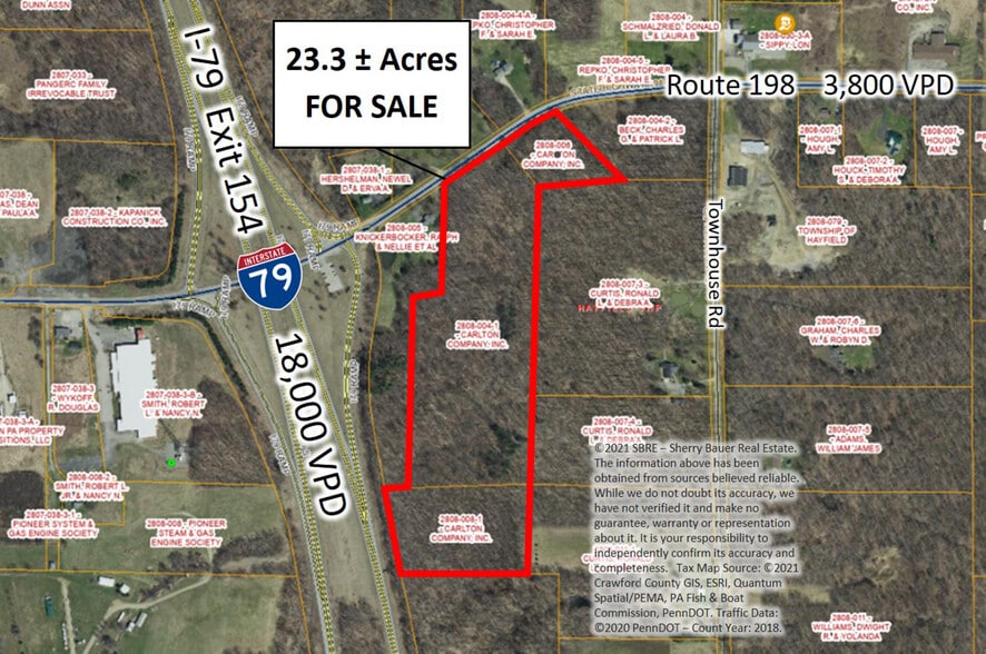 Primary Photo Of 0 Route 198, Saegertown Land For Sale