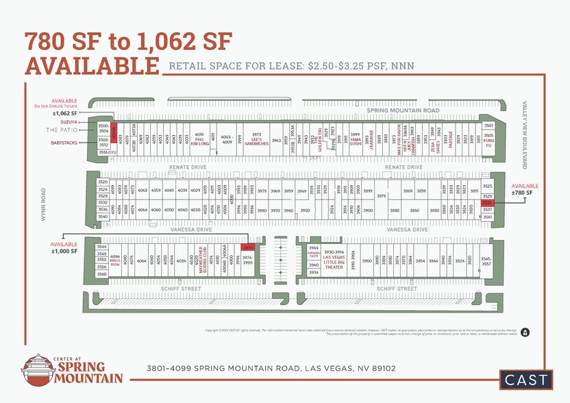 More Photos Of 3525-3541 Valley View Blvd, Las Vegas Unknown For Lease