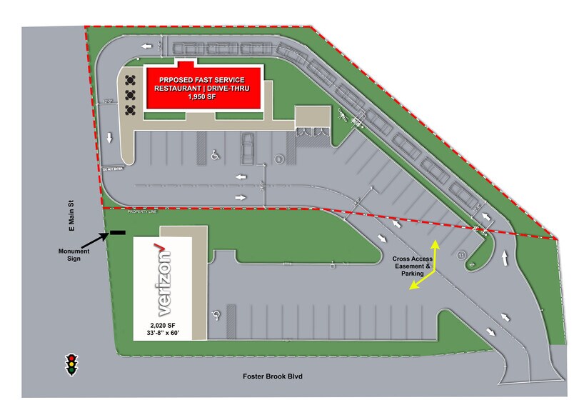 More Photos Of E Main St & Foster Brook Bl, Bradford Land For Lease