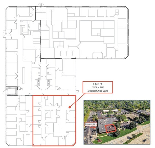 More Photos Of 7020-7040 N Port Washington Rd, Glendale Medical For Lease