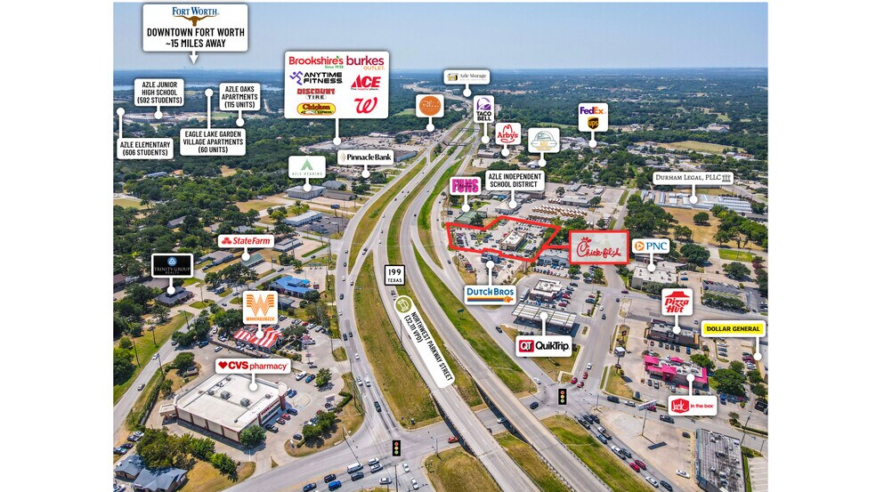 More Photos Of 417 Pkwy, Azle Fast Food For Sale