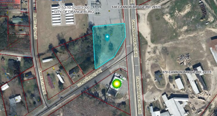 Primary Photo Of 1308 Cordova Rd, Orangeburg Land For Sale