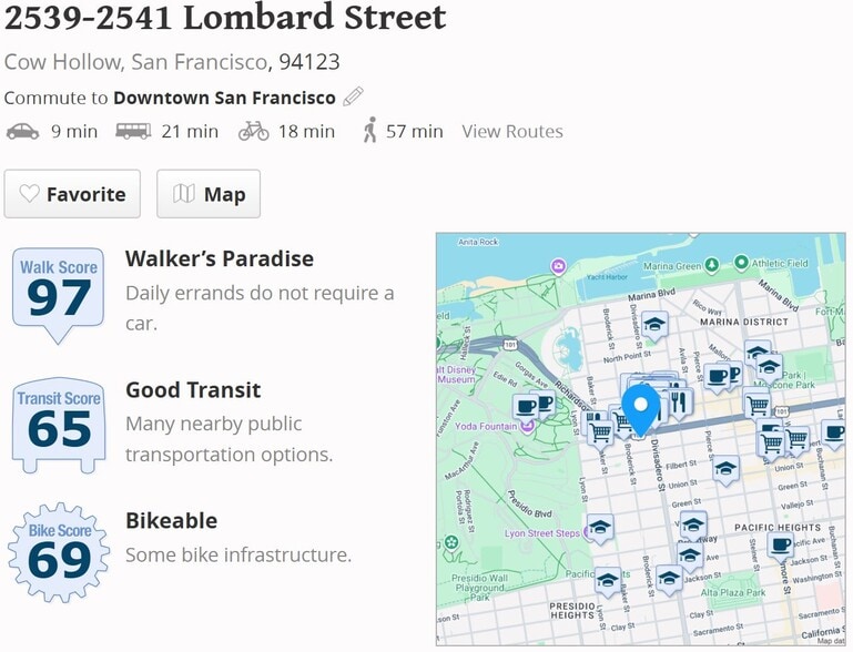 More Photos Of 2539-2541 Lombard St, San Francisco Apartments For Sale