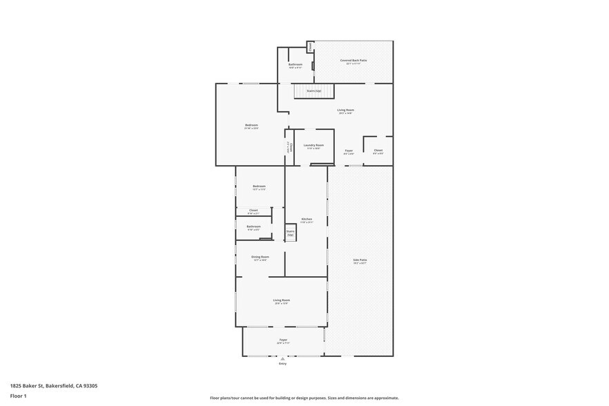 More Photos Of 1825 Baker St, Bakersfield Specialty For Sale