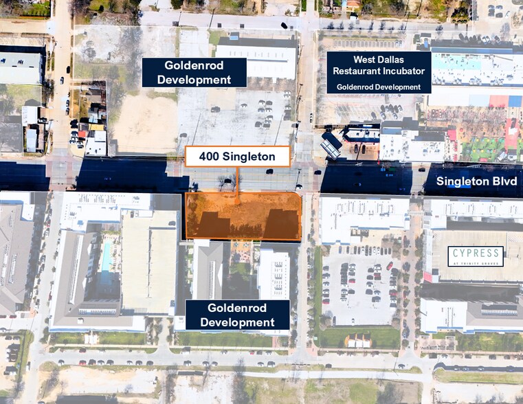 More Photos Of 408 Singleton Blvd, Dallas Land For Sale
