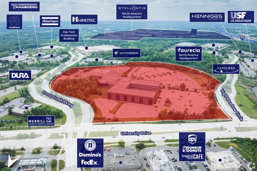 More Photos Of 3000 University Dr, Auburn Hills Office For Sale