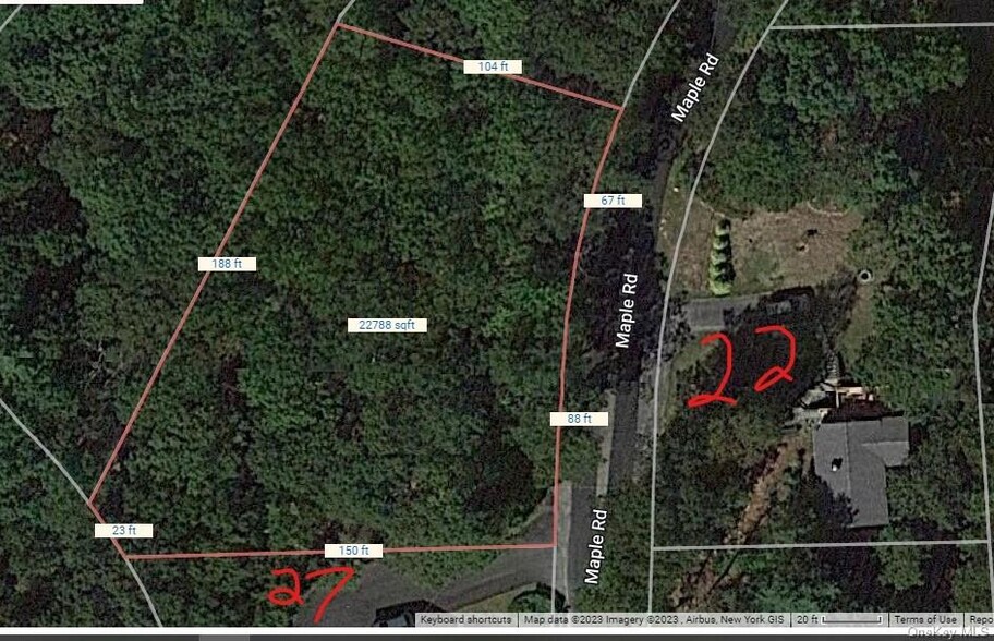 Primary Photo Of Lot 3 Maple Rd, Lake Peekskill Land For Sale