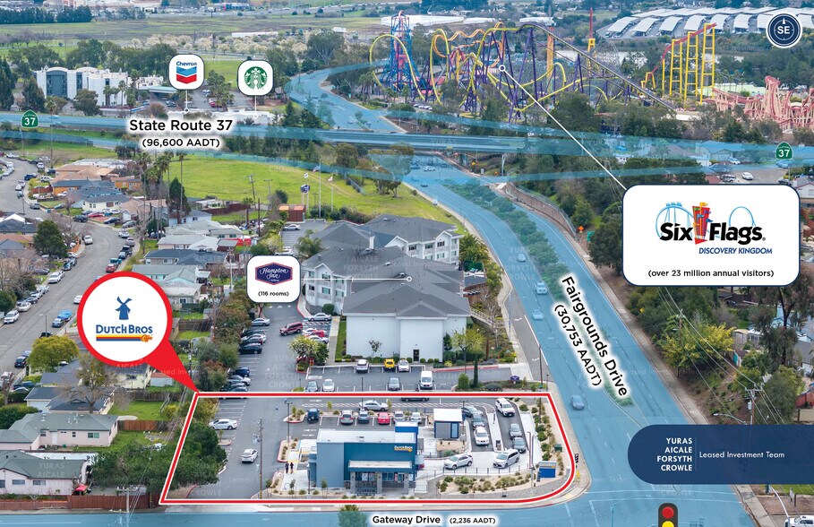 More Photos Of 1598 Fairgrounds Dr, Vallejo Fast Food For Sale