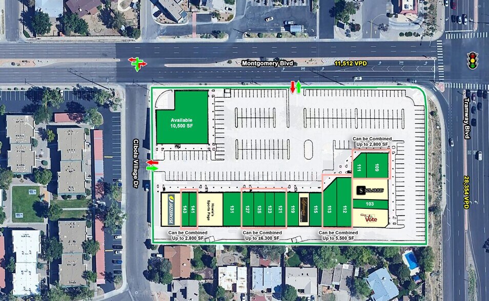 More Photos Of 12500 Montgomery Blvd NE, Albuquerque Storefront Retail Office For Lease