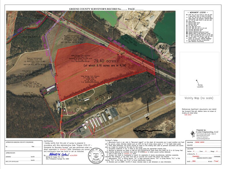 Primary Photo Of 79.4 acres N. Valley Road Rd, Xenia Land For Sale