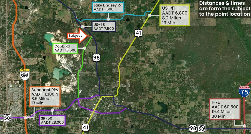 More Photos Of Ponce De Leon @ Cobb Rd, Brooksville Land For Sale