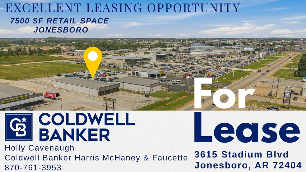 Primary Photo Of 3615 Stadium Blvd, Jonesboro Freestanding For Lease