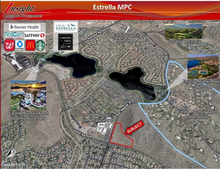 More Photos Of SWC Elliot Rd & San Miguel Dr, Goodyear Land For Sale