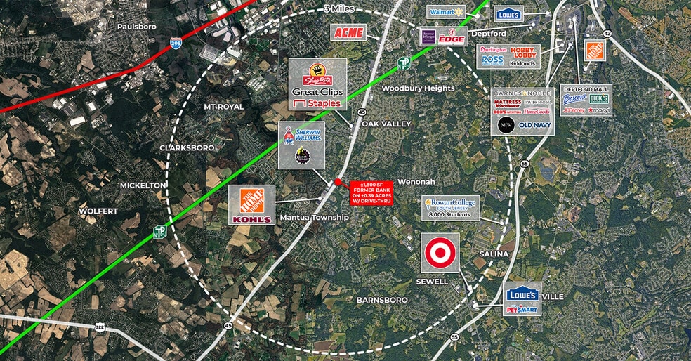 More Photos Of 227 Bridgeton Pike, Mantua Bank For Sale