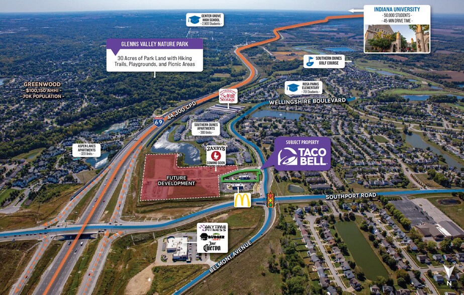 More Photos Of 2316 Southport Commons Dr, Indianapolis Fast Food For Sale