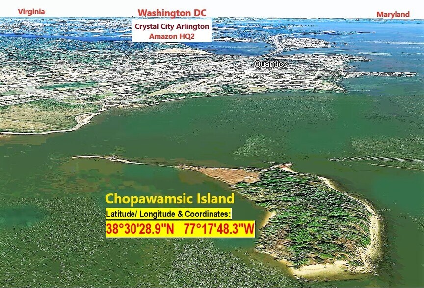 Primary Photo Of Chopawamsic Island, Quantico Land For Sale