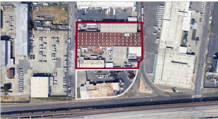 Primary Photo Of 850-860 77th Ave, Oakland Warehouse For Lease