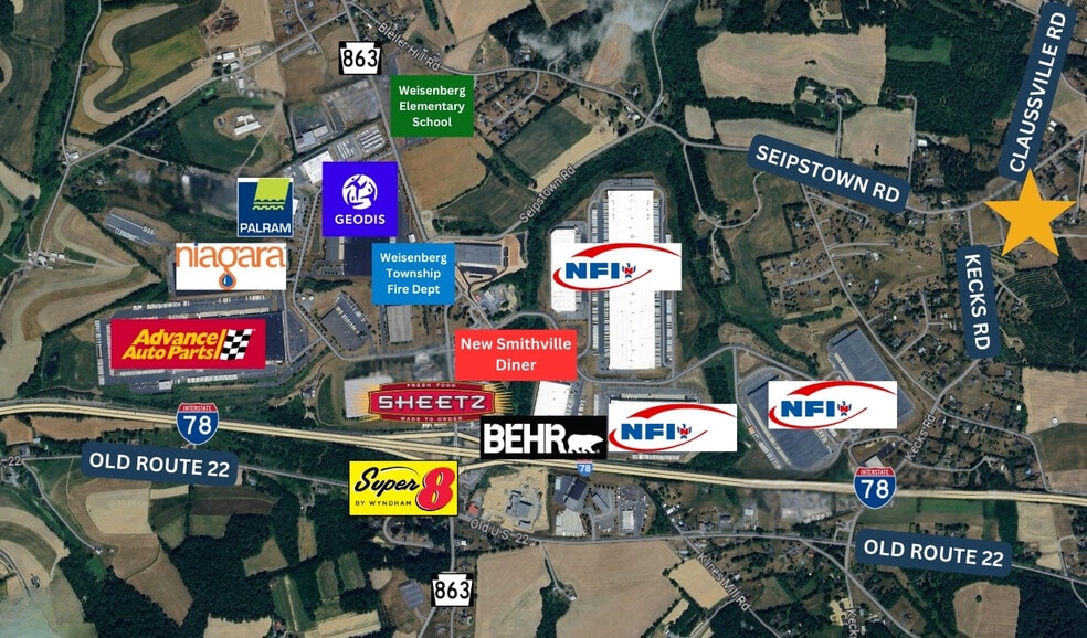 More Photos Of 2374 Seipstown Rd, Fogelsville General Retail For Sale