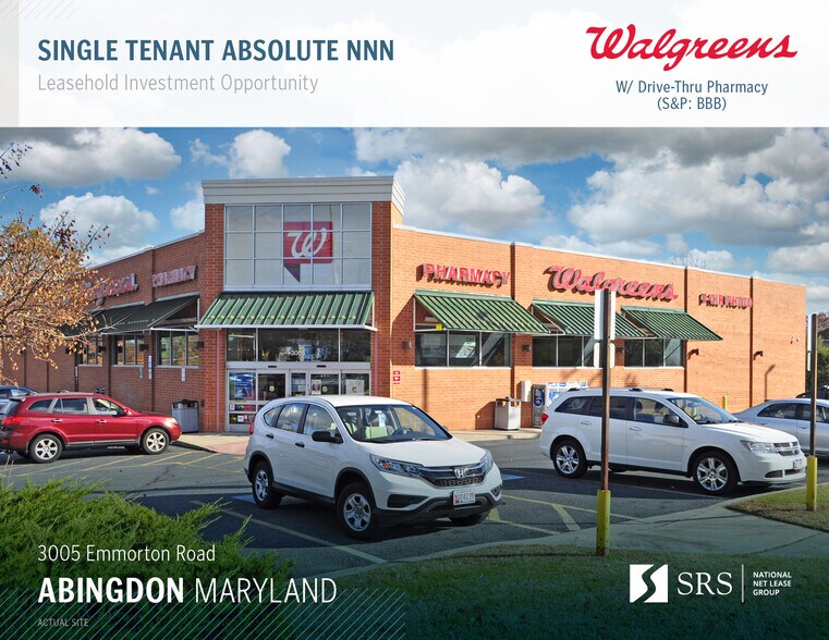 Primary Photo Of 3005 Emmorton Rd, Abingdon Freestanding For Sale