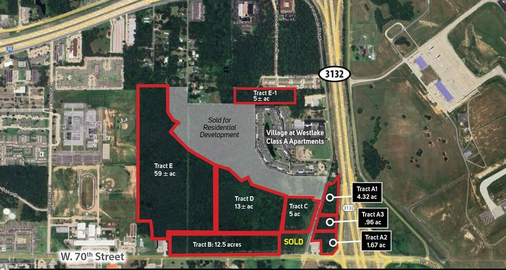 Primary Photo Of W 70th & Buncombe Rd, Shreveport Land For Sale