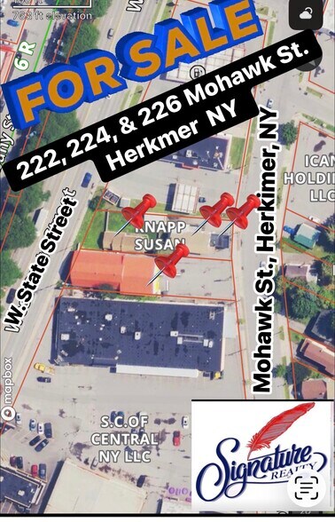 Primary Photo Of 224 Mohawk St, Herkimer Storefront Retail Residential For Sale