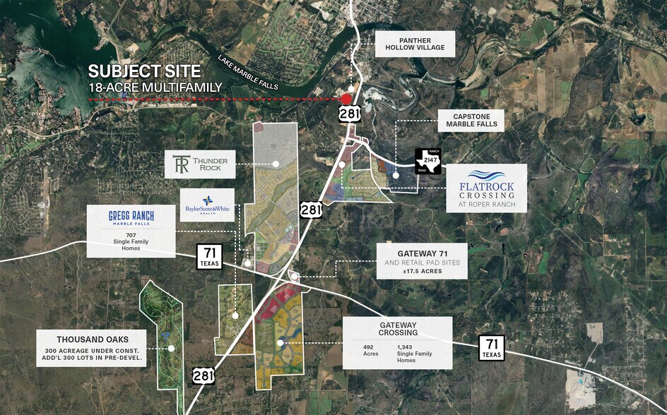 More Photos Of Corazon Dr, Marble Falls Land For Sale