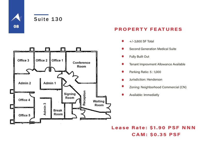 More Photos Of 2875 St Rose Pky, Henderson Medical For Lease