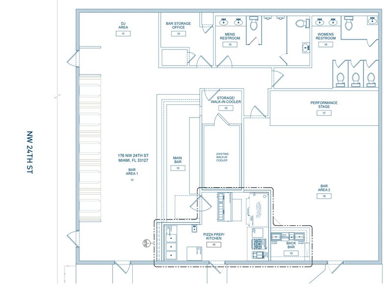 More Photos Of 176 NW 24th St, Miami Restaurant For Lease