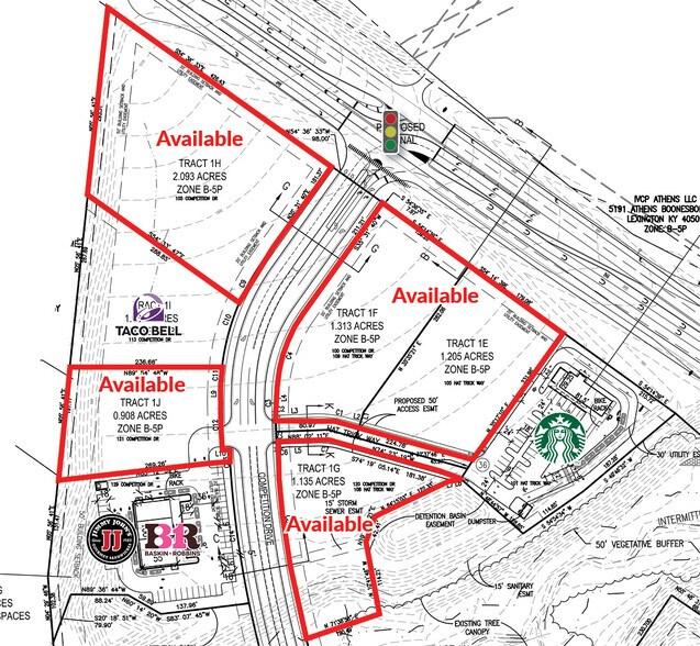 More Photos Of Athens Boonesboro Rd @ Competition Drive, Lexington Land For Sale