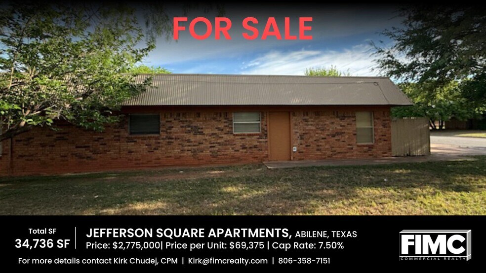 Primary Photo Of 200 N Jefferson St, Abilene Apartments For Sale