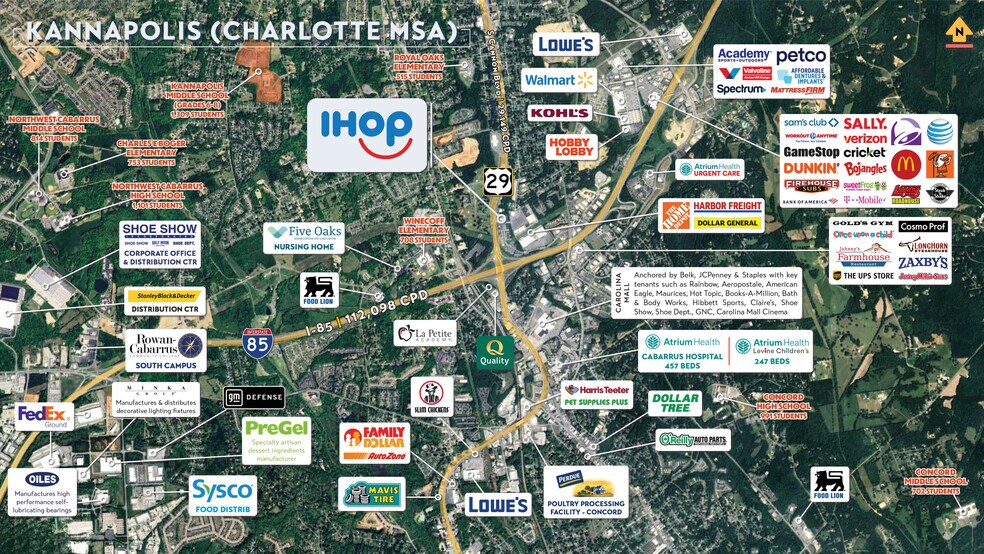 More Photos Of 800 Cloverleaf Plz, Kannapolis General Retail For Sale