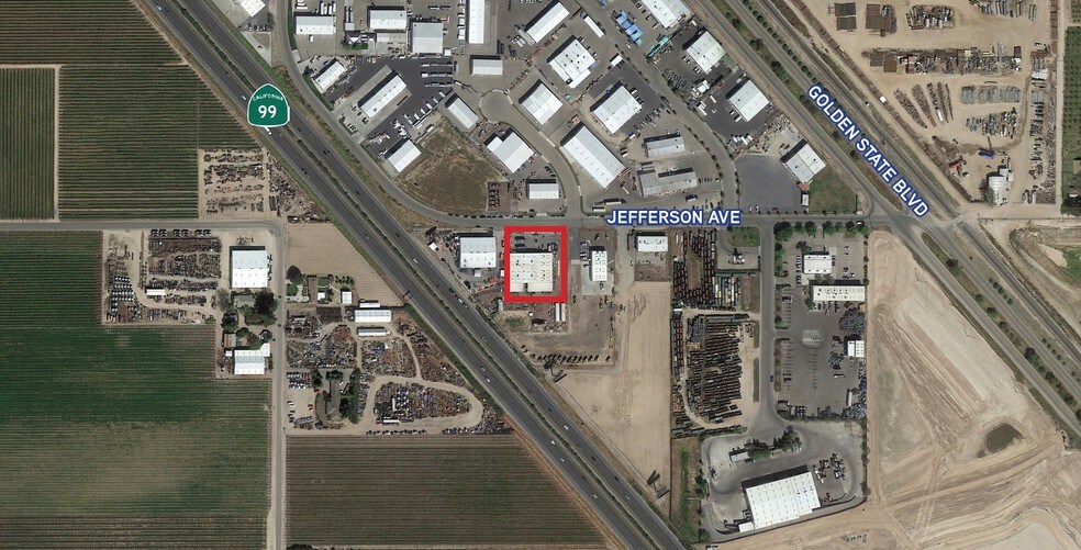 More Photos Of 4185 E Jefferson Ave, Fresno Warehouse For Lease