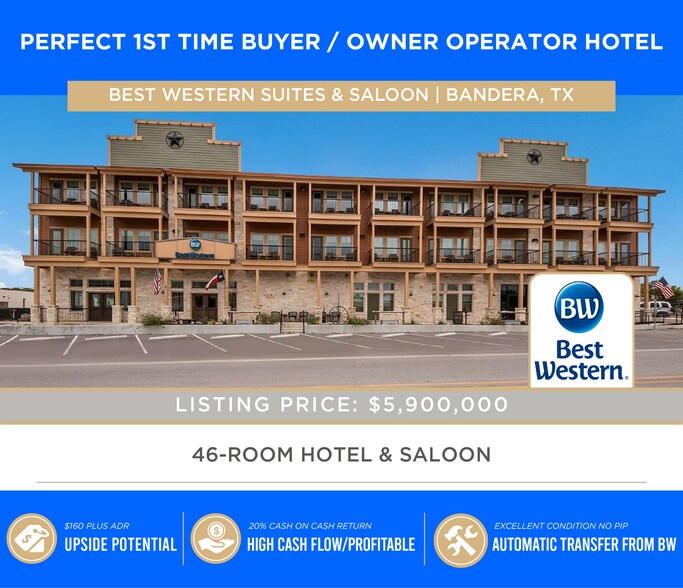More Photos Of 711 Main St, Bandera Hotel For Sale