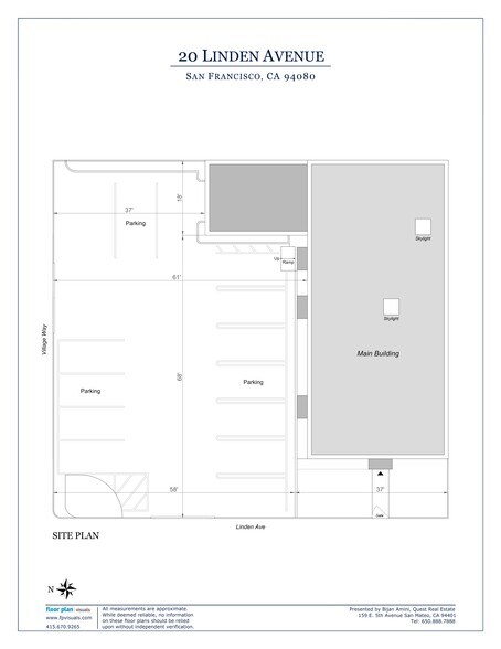 More Photos Of 20-24 Linden Ave, South San Francisco Office For Sale