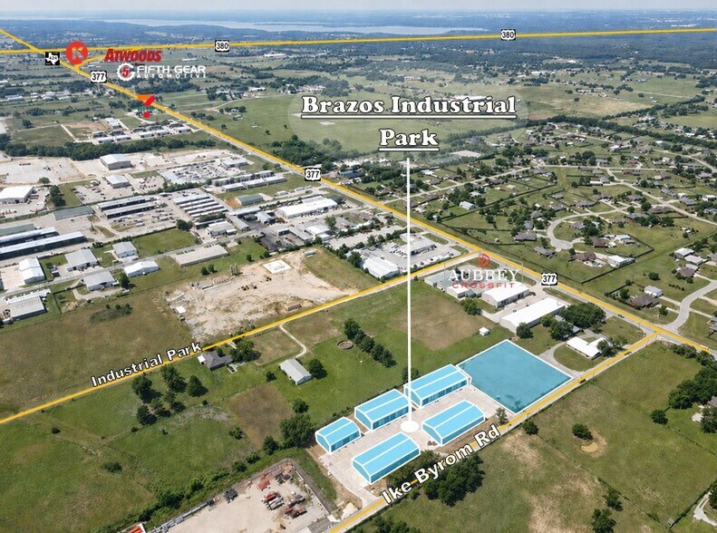 More Photos Of 8648 Ike Byrom Rd, Aubrey Flex For Lease