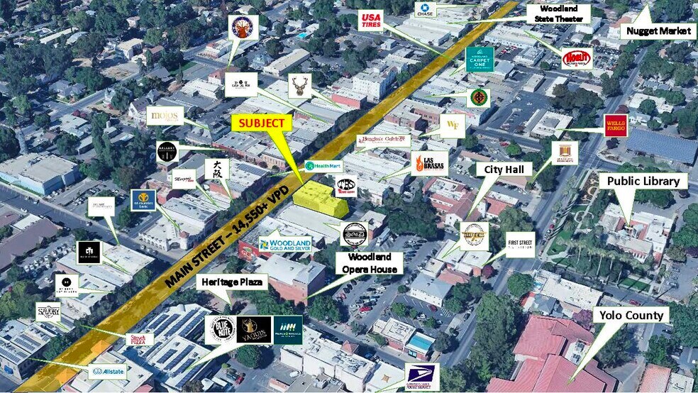 More Photos Of 601-605 Main St, Woodland Office For Lease