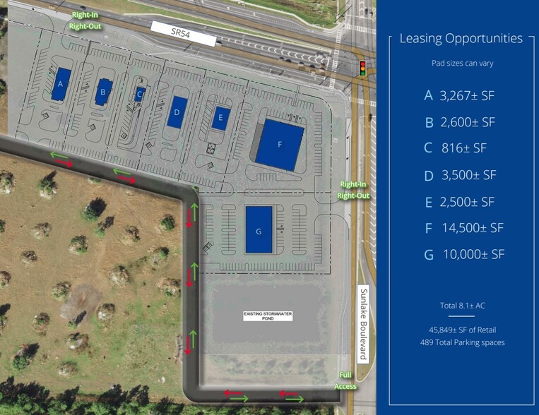 Primary Photo Of SR 54 & Sunlake Blvd, Lutz Land For Lease