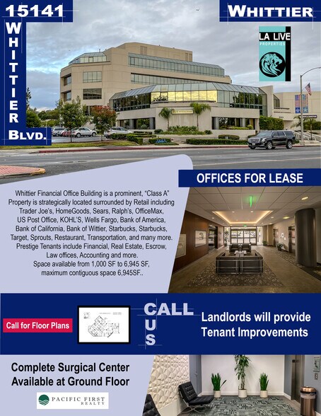 More Photos Of 15141 Whittier Blvd, Whittier Medical For Lease