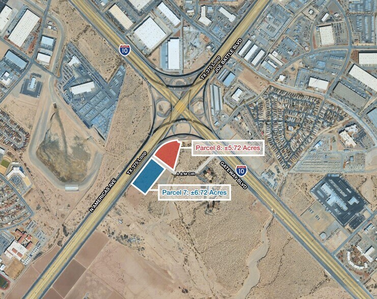 Primary Photo Of A and M Cir, El Paso Land For Sale