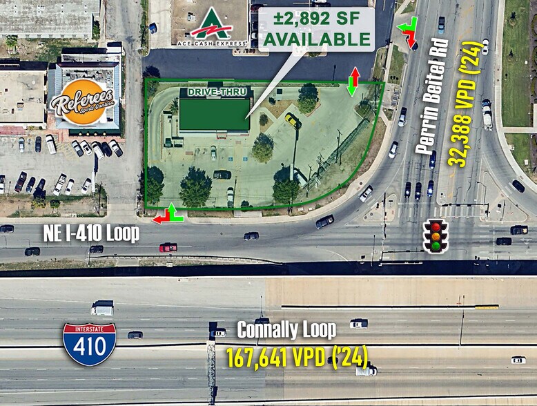 More Photos Of 2639 Ne Loop 410, San Antonio Fast Food For Lease