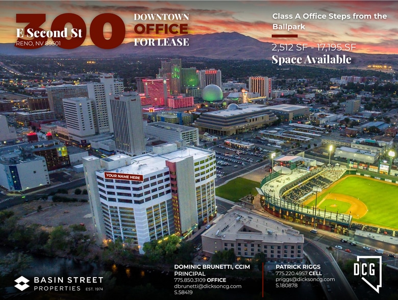 Primary Photo Of 300 E 2nd St, Reno Office For Lease