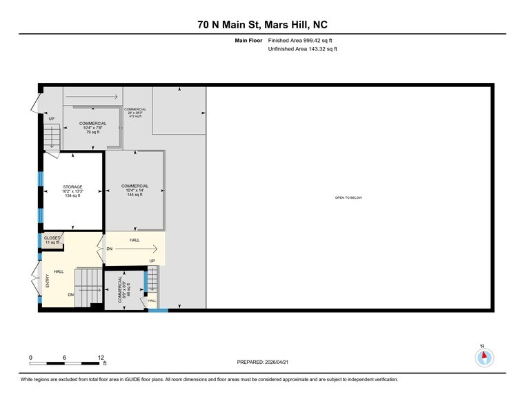 More Photos Of 70 N Main St, Mars Hill Restaurant For Sale
